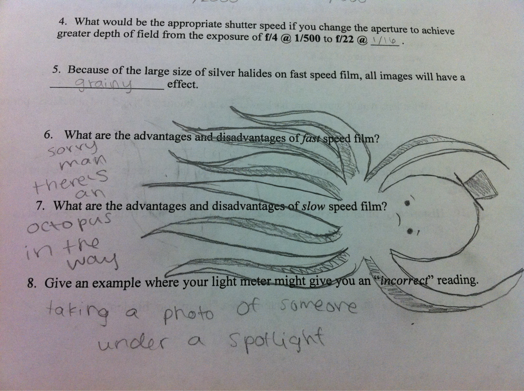 funny-pictures-uk:  Sorry man, there’s an octopus in the way! 