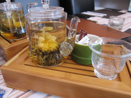 flowering tea