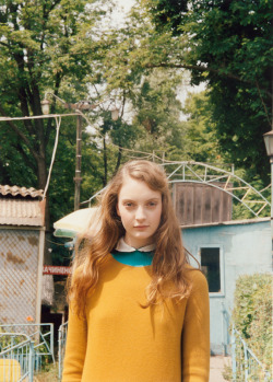 ghostparties:  codie young by venetia scott for self service magazine fall 2011 