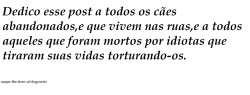 "Meus sentimentos"