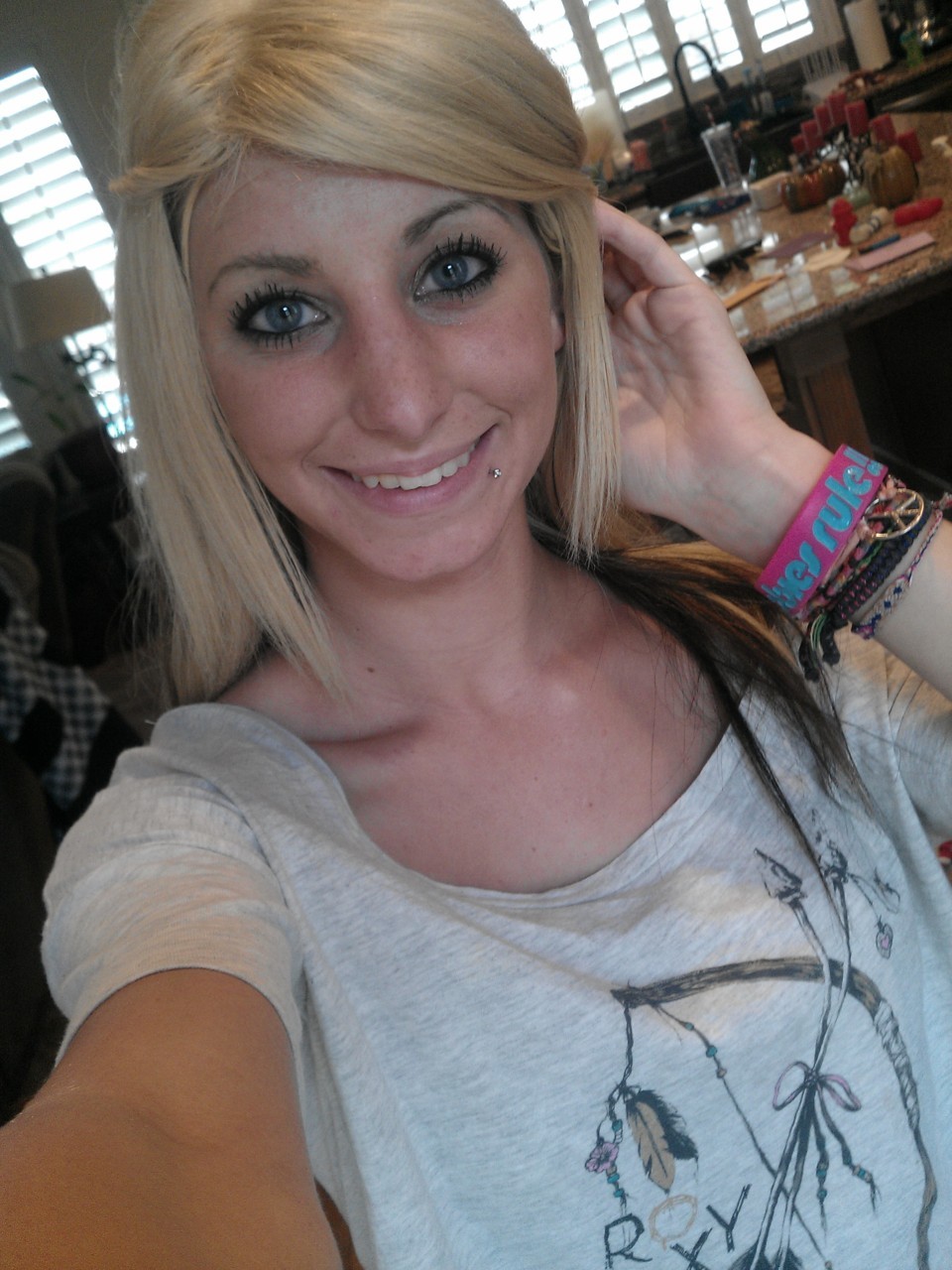 Not edited, taken with my phone, after school. Blah.