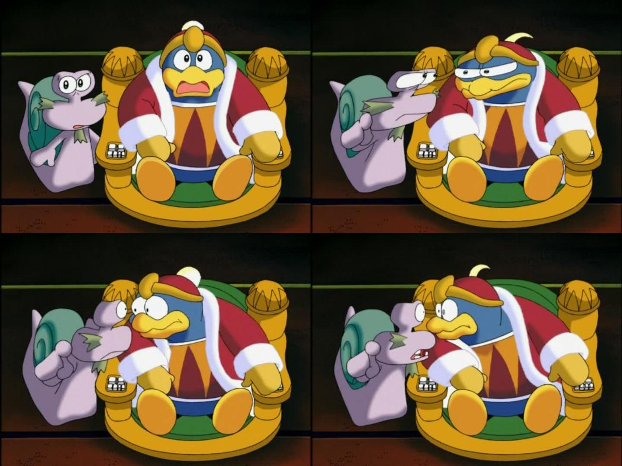 Smears, Multiples and Other Animation Gimmicks, Smear of King Dedede from  Kirby: Fright to the...