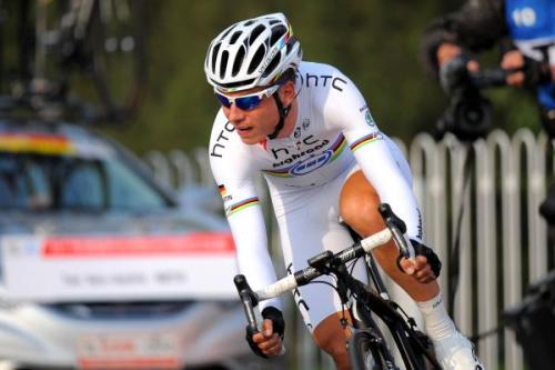 fuckyeahcycling: Tour of Beijing 2011 | Stage 1 New world time-trial champion Tony Martin shows off 