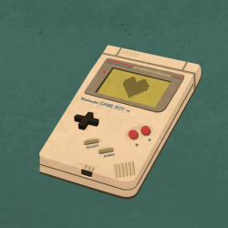 chinaski-talking:   RETRO LOVE: GAMEBOY. by Matty Spencer 