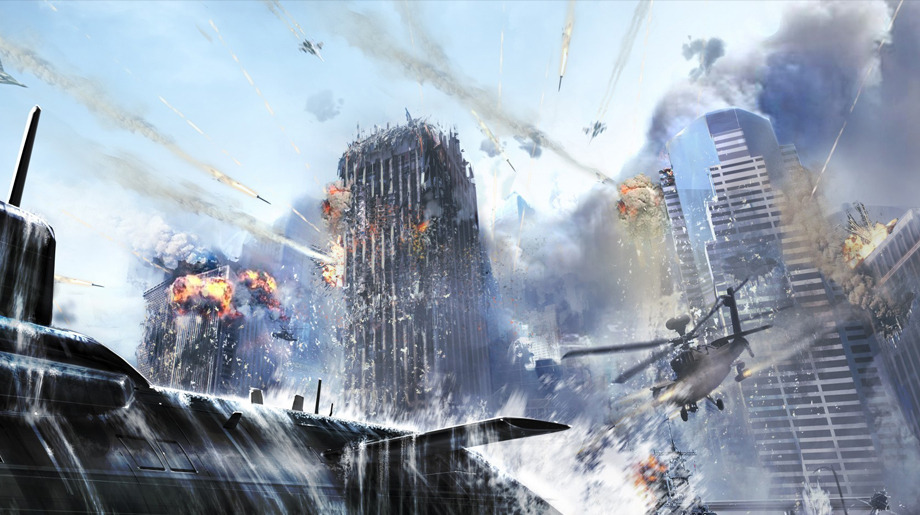 phokingrice:  thisgirlgames:  Seven pieces of Modern Warfare 3 concept art.  O.O