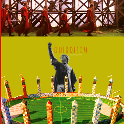  HARRY POTTER ALPHABET ϟ  → Q of  Quidditch“Now,