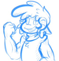 [12:59:49 PM] Fiz: what to draw????[1:01:54 PM] Sheps: sheps with big beefy arms