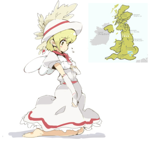 hurpthederp: lolicage: moefication of england, thanks 2ch