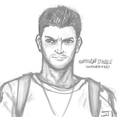 “If you’ve ever played the Uncharted series, do you think you could draw Drake :D?” I love the Uncharted series. Can’t for Uncharted 3.