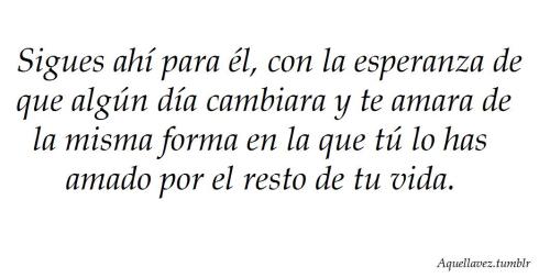 Nada como aquella vez.