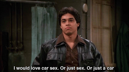 kinky.