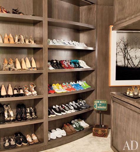 tyleroakley:  Ellen DeGeneres and Portia de Rossi’s Shoe Closet  this is so cute