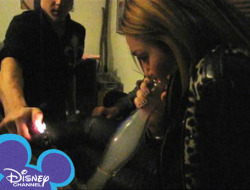 escapings:  miley getting high