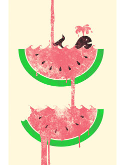 innovativeconcepts:  water melon falls by