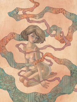  Supersonicart: New Work By Audrey Kawasaki. (For The Group Show, “In The Wake