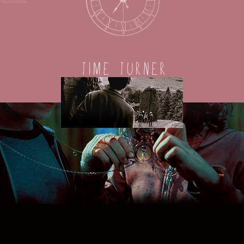  HARRY POTTER ALPHABET ϟ  → T of  Time Turner“It’s called a Time-Turner,”