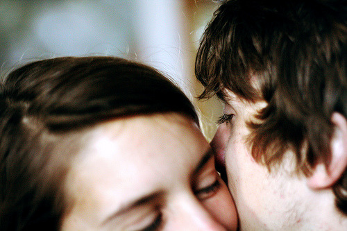 blua:  post-kiss (by *emily cain) 
