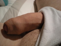 thickuncut:  my limp, relaxed uncut dick hangin’ out my Jockey Performance jockstrap 