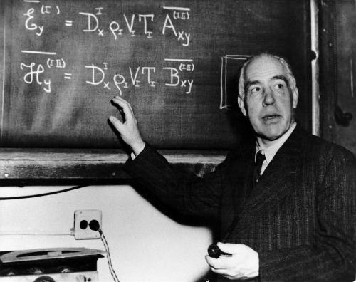 quantumaniac:  Happy Birthday to Niels Bohr (1855-1962), who would have been 126 years old today. Bohr made fundamental contributions to both Quantum Mechanics and general atomic structure. He was also a part of the team for the Manhattan Project. He