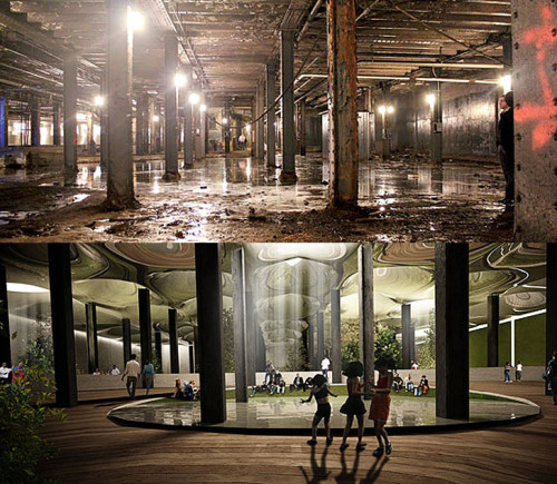 James Ramsey / NYC Low Line
“… a sustainable urban outlet with an ambitious underground program focusing in on subterranean photosynthesis.
”