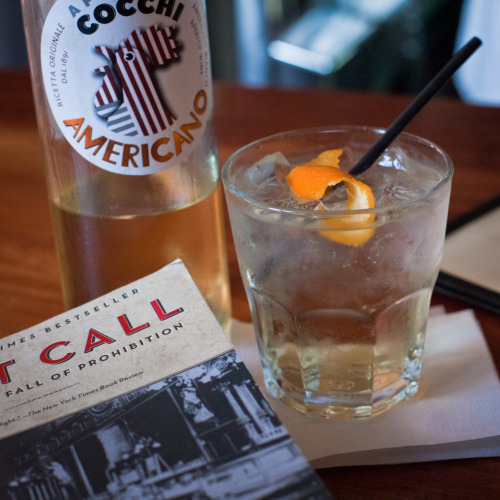 Cocchi Americano and soda with a twist at Bar Dogwood, 1644 Telegraph Ave Oakland, CA 94612.