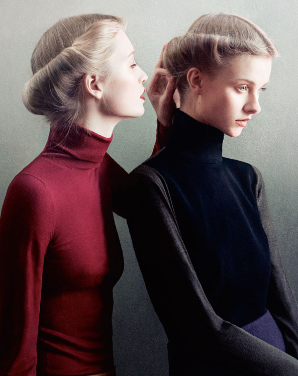 thedoppelganger:  Magazine: Rodeo #2Photographer: Julia HettaModel: Kamila Filipcikova