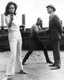 Diana Rigg, Patrick Macnee And Ray Austin