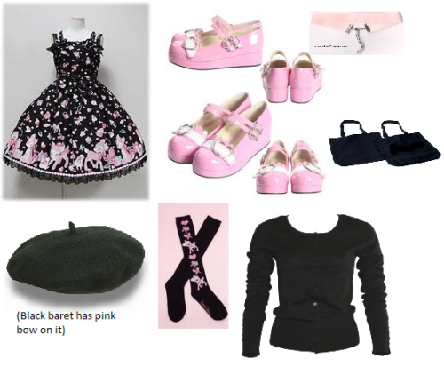 littlepancake:  So Sunday of NYAF / NYCC I want to put together a simple lolita coord. What do you g