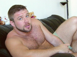 nudeydudes:  Woof! 