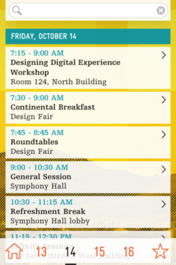 schedule on Pivot: AIGA Design Conference 2011