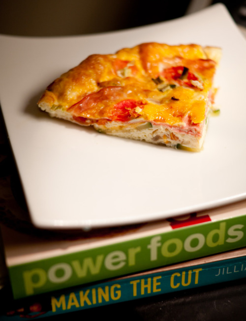 Crustless Quiche!This was my lunch the other day. I forgot to post it. I LOVE quiche. :)RECIPE HERE