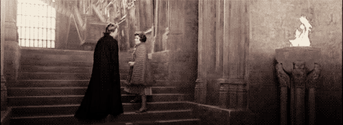 vodka-and-kisses:  - Hoje, nós devemos… - Hum, hum - disse Umbridge. - Sim? -