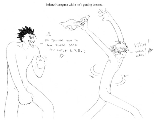 fairy-toast:  osakakitty:  A day in Kurogane’s Japan with Fai! by dark_persian  This is just a perfect slice of a wonderful life with Kurogane and Fai.
