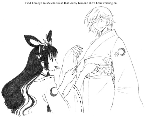 fairy-toast:  osakakitty:  A day in Kurogane’s Japan with Fai! by dark_persian  This is just a perfect slice of a wonderful life with Kurogane and Fai.