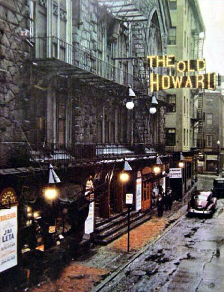 A photo of Boston&rsquo;s &ldquo;Old Howard&rdquo;, as published in the