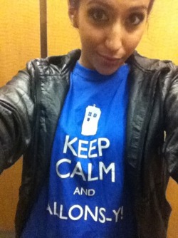 Keep calm and allons-y!