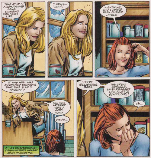 fycomicbookfriendships: Birds of Prey v1 #28