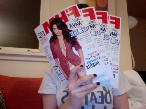 ilove-laura:ilove-laura:    NAYA FHM GIVEAWAY Due to a lot of people sending me asks about this, I’ve decided to give away FOUR magazines (although depending on demand it could be more). I’m happy to post  the magazines anywhere as long as you