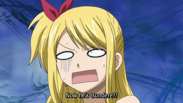 umizya:  Tsundere, pfft— xD These guys are such dorks. Catching up on episodes,