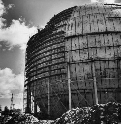 West Milton Atomic Power Dome, NY Knolls Atomic Power Laboratory; photo by Andreas Feininger, 1953