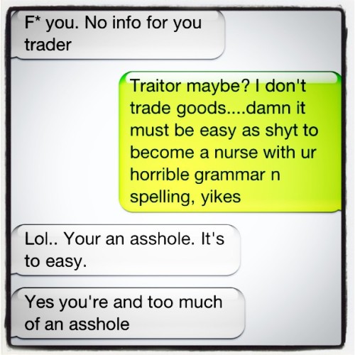 Grammar Nazi FTW (Taken with instagram)