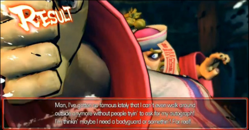 - Rufus, Super Street Fighter IV (Capcom)