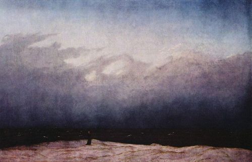 Caspar David Friedrich _Monk by the Sea_