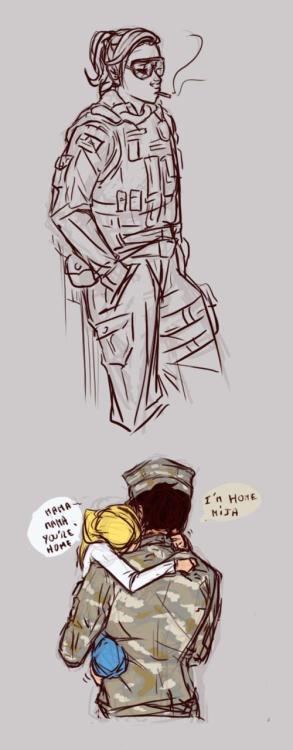 z-tagada:  last night I dreamed Santana was in the army , shhh dont even ask 