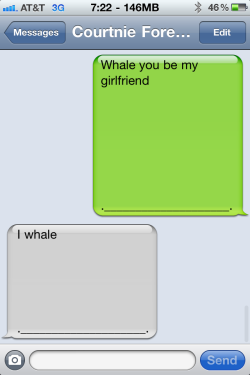 OMG&hellip;.. LOL the only exception to asking someone out via text.