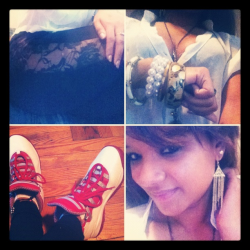 Lace and kicks kind of day !!