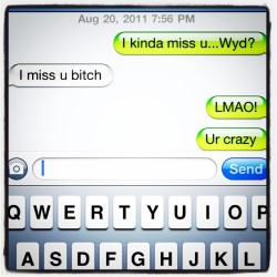 Chix be wildin’, lmao (Taken with instagram)