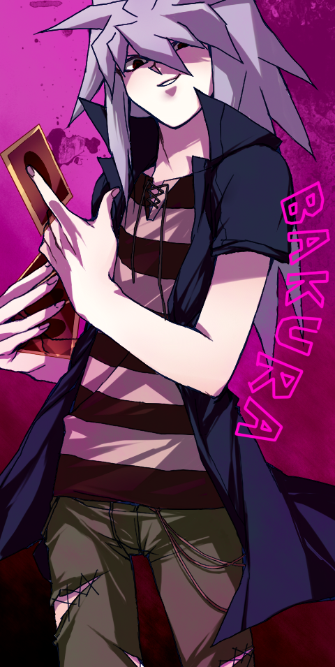 kukuburra:  marikeet:  …….Bakura, what happened to your pants? You’re not very