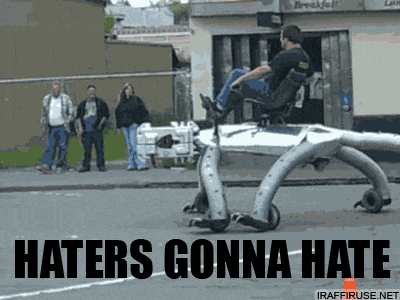 funny-pictures-uk:  Haters gonna hate… 