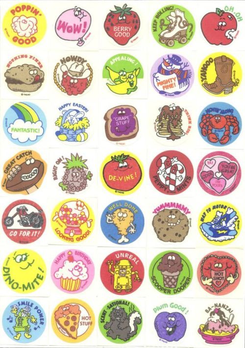 Scratch and Sniff Stickers